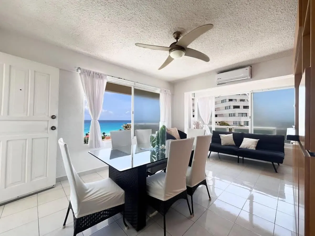 Apartment Comodo Condo Con Vista Al Mar Cancun